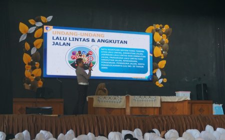 Polres Malang Tanamkan Disiplin Berlalu Lintas kepada 1.250 Pelajar