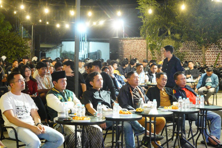 Polres Ponorogo Fasilitasi Nobar yang Aman, Nyaman, dan Kondusif